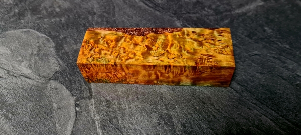 Stabilized curly birch yellow (MBG16)